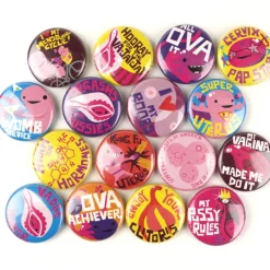 Buttons “Lady Bits”