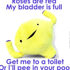 Knuffel blaas - Don’t stop relieving