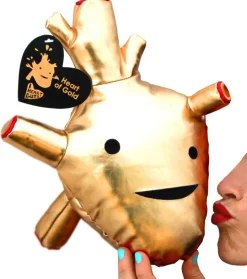 Knuffel hart - Heart of Gold