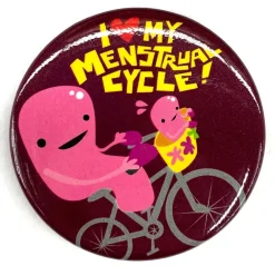Magneet Baarmoeder - I Love My Menstrual Cycle