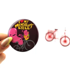 Magneet Baarmoeder - I Love My Menstrual Cycle