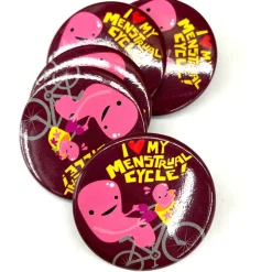 Magneet Baarmoeder - I Love My Menstrual Cycle