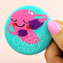 Magneet Baarmoeder - Love U Ovary Much