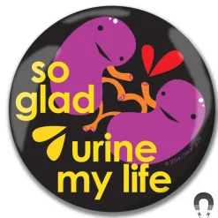 Magneet Nier - Glad Urine My Life