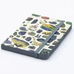Mini-notitieboekje "Gems & Minerals"