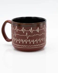 Mok hartritme (handgekerfd)