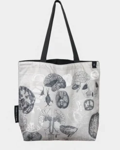 Schoudertas anatomie van het brein (grijs)