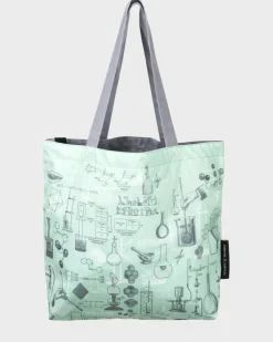 Schoudertas “Chemistry lab” (groen)