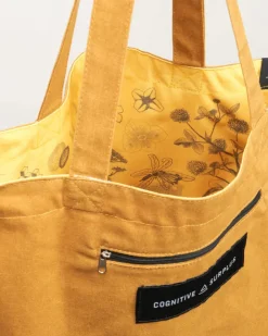 Schoudertas honingbij (geel)