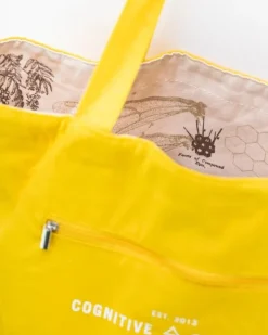 Schoudertas honingbij (wit)