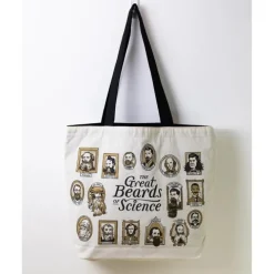 Schoudertas "Great beards of science"