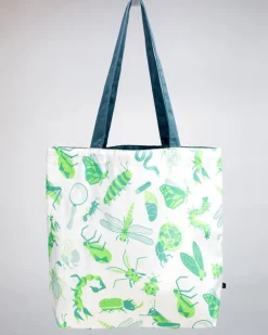 Schoudertas retro insecten