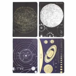 Set zaknotitieboekjes astronomie