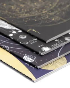 Set zaknotitieboekjes astronomie