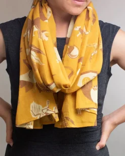 Sjaal retro paleontologie