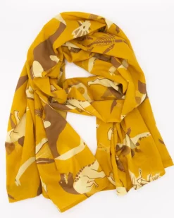 Sjaal retro paleontologie