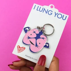 Sleutelhanger Longen - I Lung You