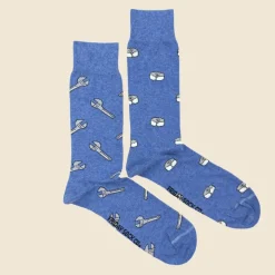 Sokken moer en moersleutel