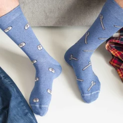 Sokken moer en moersleutel