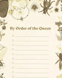 Takenlijst Honingbij - By Order Of The Queen