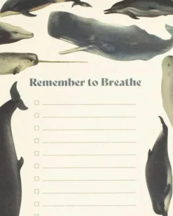 Takenlijst Walvissen - Remember To Breathe