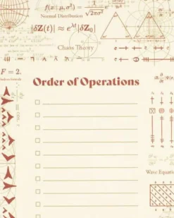 Takenlijst Wiskunde - Order Of Operations