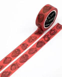 Washi-tape anatomisch hart