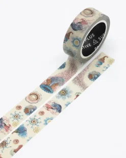 Washi-tape Kwallen (Ernst Haeckel)