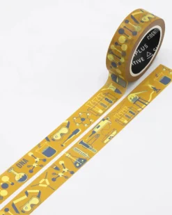 Washi-tape Retro Chemistry Lab