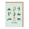Wenskaart "Avocardio"