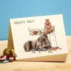 Wenskaart "Chocolate Moose"