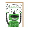 Wenskaart "Robot Birthday"