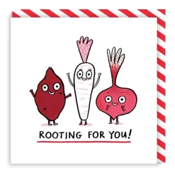 Wenskaart "Rooting for you"