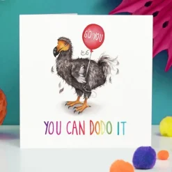 Wenskaart "You Can Dodo it"