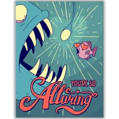 Wenskaart "You're so alluring"